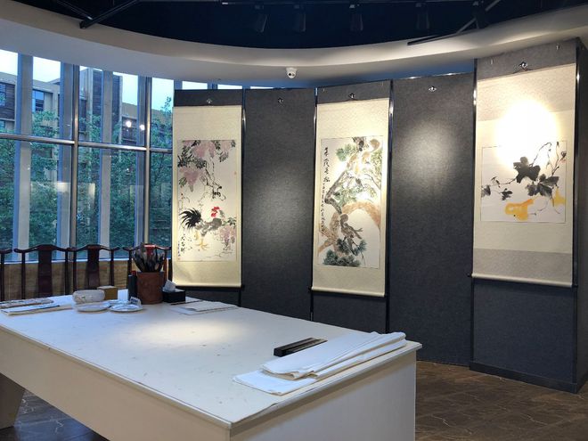 銀鵬文化藝術(shù)研究院 墨香四溢，書畫映心——群賢共繪文化交流新境界